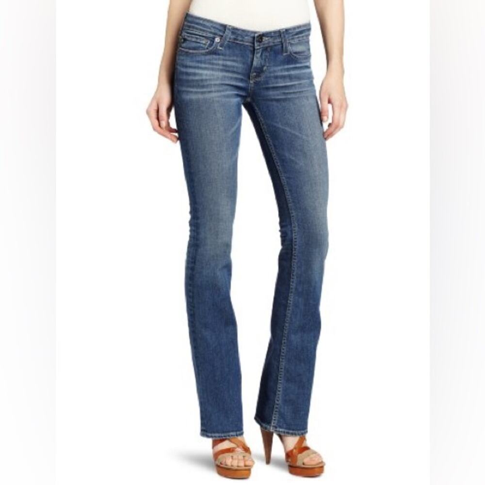 Big Star Remy Bootcut Medium Wash Low Rise Jeans 20 Year Dust Size 31L 31 Long